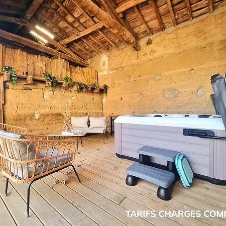 Vakantiehuis Evasion Champetre Avec Spa, Activites Ludiques Et Confort Moderne - Fr-1-496-310